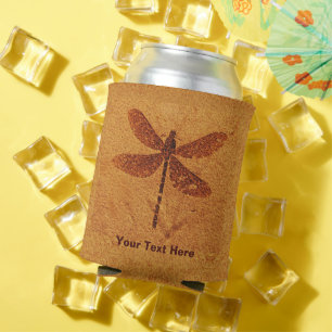 Fossil Dragonfly Can Cooler