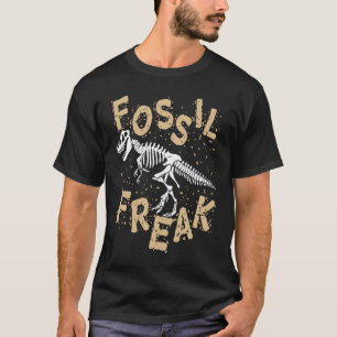 Fossil Freak for Future Paleontologist Men Women T-Shirt