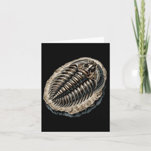Fossil Hunter Fossil Hunting Paleontologist Trilob Card