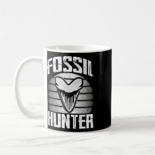 Fossil Hunter Megalodon Prehistoric Shark Tooth Me Coffee Mug