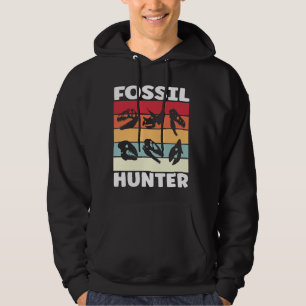Fossil Hunter Paleontologist Prehistoric Hoodie