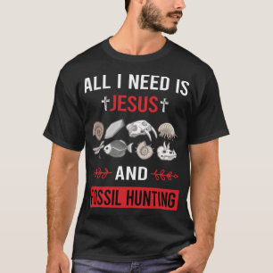 Fossil Hunting Fossils Paleontology Paleontologist T-Shirt