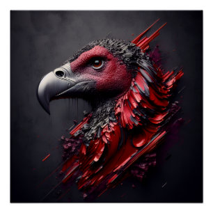 Fossilised Majesty - Another Masterpiece by AI Poster