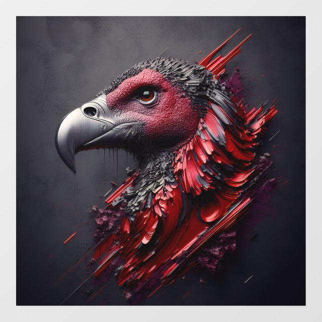 Fossilised Majesty - Another Masterpiece by AI Window Cling (Sheet)