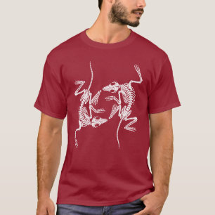 Fossilised Skeleton Art T-Shirt