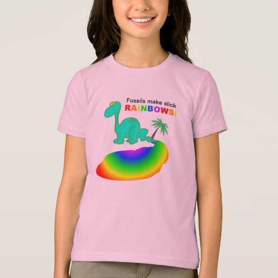 Fossils make slick RAINBOWS T-Shirt