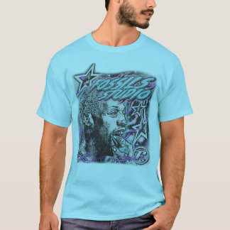 Fossils Studio: Retro Basketball Art with Stars T-Shirt