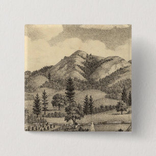 Fossville Res of Clark Foss, Knights Valley 15 Cm Square Badge