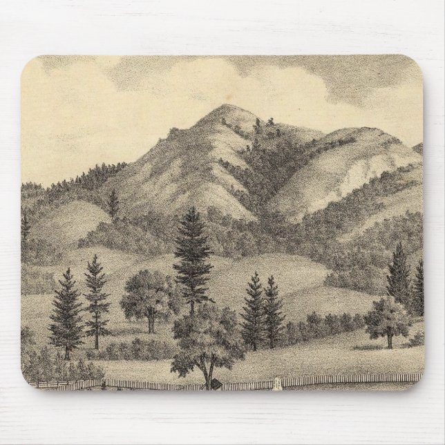 Fossville Res of Clark Foss, Knights Valley Mouse Mat (Front)