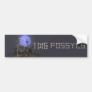 Fossyls Bumper Sticker