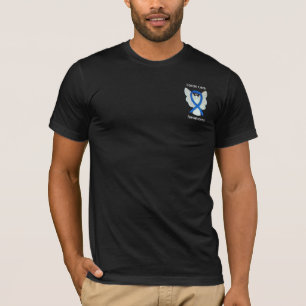 Foster Care Awareness Ribbon Angel Custom Shirts