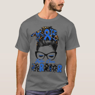 Foster Care Awareness Warrior Women Glasse Messy B T-Shirt