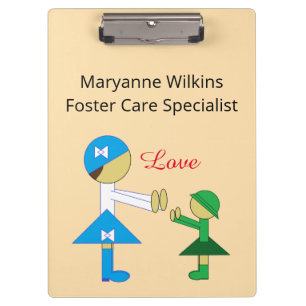 Foster Care:  Clipboard