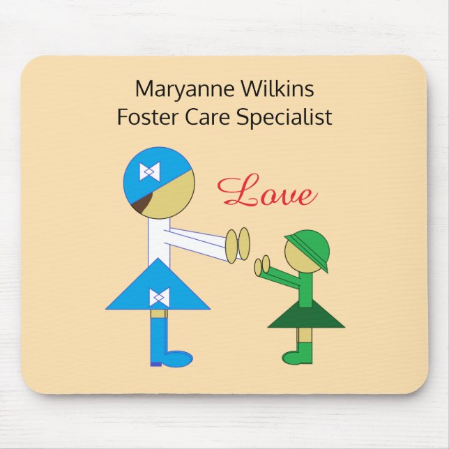 Foster Care: Mouse Mat (Front)