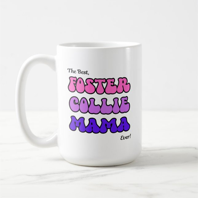 Foster collie mama mug (Left)