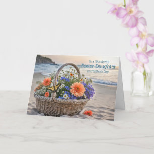 Foster Daughter Happy Mothers Day Beach Card