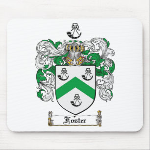 FOSTER FAMILY CREST -  FOSTER COAT OF ARMS MOUSE MAT