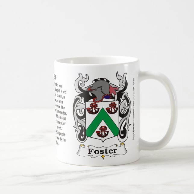 Foster Family Crest on a mug (Right)
