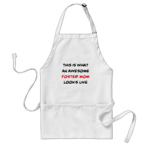 foster mom, awesome standard apron