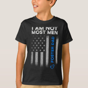 Foster Parent Dad Most Men Foster Care T-Shirt