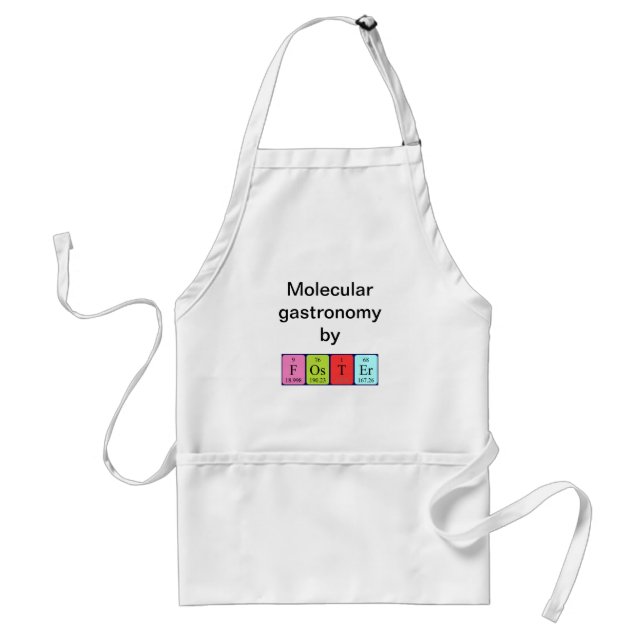 Foster periodic table name apron (Front)