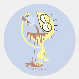 Foster's Home for Imaginary Friends | Cheese Classic Round Sticker