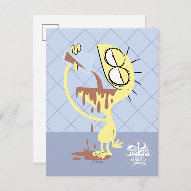 Foster's Home for Imaginary Friends | Cheese Postcard (Front/Back)