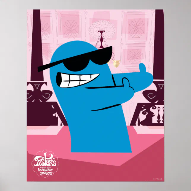 Foster's Home for Imaginary Friends | Cool Bloo Poster | Zazzle