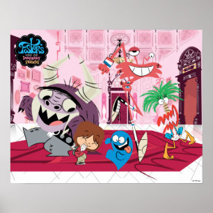 Foster's Home for Imaginary Friends Dancing Poster