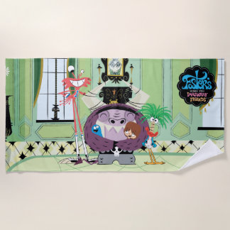 Foster's Home for Imaginary Friends | Group Hug Beach Towel