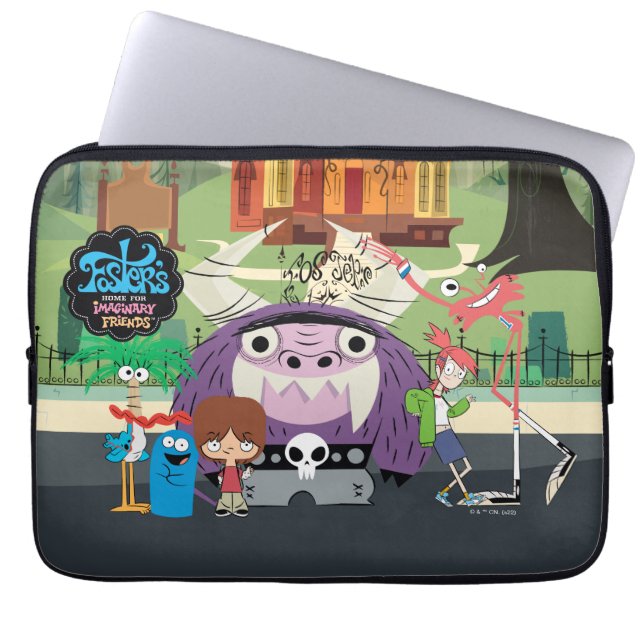 Foster's Home for Imaginary Friends | Hanging Out Laptop Sleeve (Front)