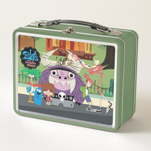 Foster's Home for Imaginary Friends | Hanging Out Metal Lunch Box (Front)