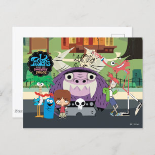 Foster's Home for Imaginary Friends   Hanging Out Postcard