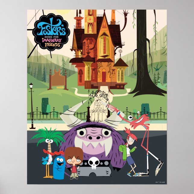 Foster's Home for Imaginary Friends | Hanging Out Poster (Front)