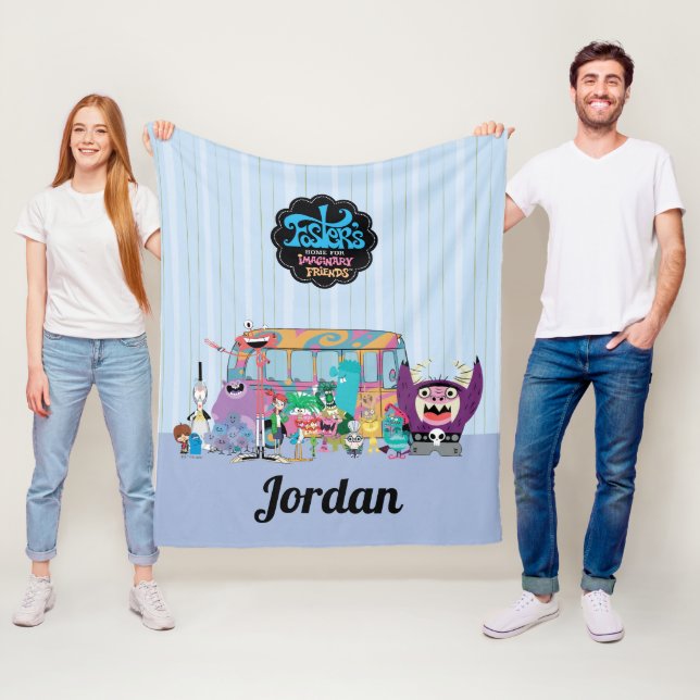 Foster's Home for Imaginary Friends | School Bus Fleece Blanket (In Situ)