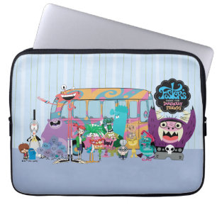Foster's Home for Imaginary Friends   School Bus Laptop Sleeve