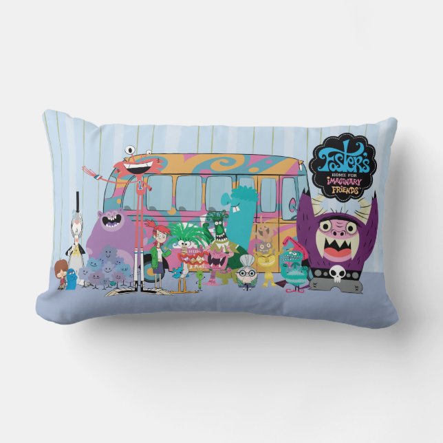 Foster's Home for Imaginary Friends | School Bus Lumbar Cushion (Front)