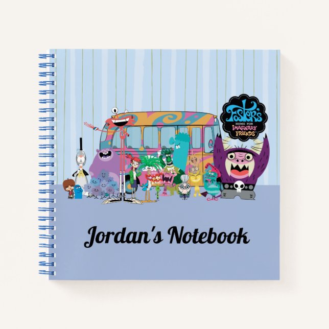 Foster's Home for Imaginary Friends | School Bus Notebook (Front)