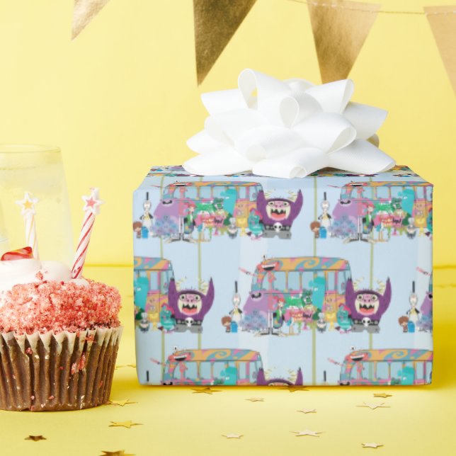 Foster's Home for Imaginary Friends | School Bus Wrapping Paper (Birthday Party)