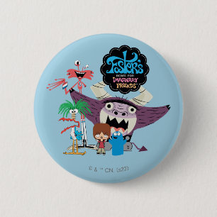 Foster's Home for Imaginary Friends   Welcome 6 Cm Round Badge