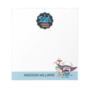Foster's Home for Imaginary Friends Welcome Notepad