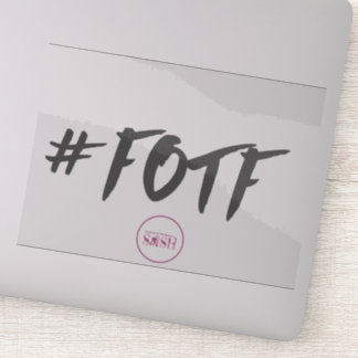 #FOTF Clear Vinyl Sticker