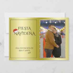 Foto Fiesta Navideña Christmas Party Invitation