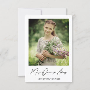 Foto Instantánea Quinceañera Moderna en Español