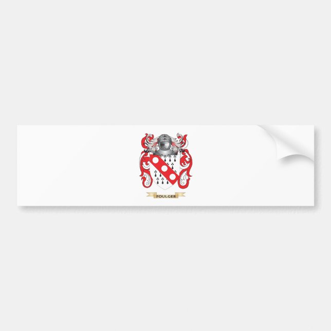 Foulger Coat of Arms Bumper Sticker (Front)
