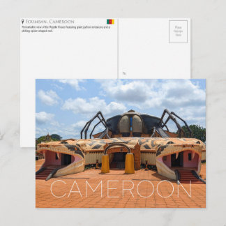 Foumban, Cameroon Travel Postcard