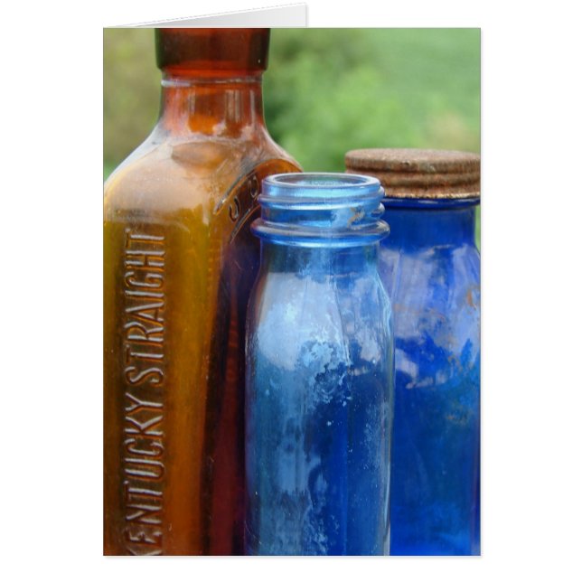 Found Antique Bottles (Front)