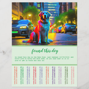 Found Dog  Flyer