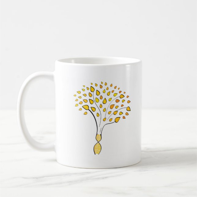 Found Family DNA Tree Coffee Mug (Left)
