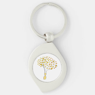 Found Family DNA Tree Key Ring